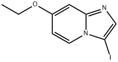IMidazo[1,2-a]pyridine, 7-ethoxy-3-iodo- Structural