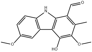 4-Hydroxy-3,6-dimethoxy-2-methyl-9H-carbazole-1-carbaldehyde