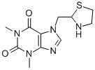 7-(1,3-thiazolidin-2-ylmethyl)theophylline