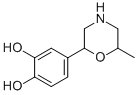 Pyrocatechol, 4-(6-methyl-2-morpholinyl)- (6CI) Structural