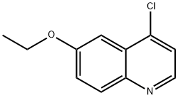 4-CHLORO-6-ETHOXYQUINOLINE Structural