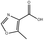 5-METHYL-1,3-OXAZOLE-4-CARBOXYLIC ACID Structural