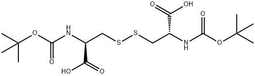 (BOC-CYS-OH)2 Structural