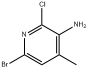 3-AMINO-6-BROMO-2-CHLORO-4-METHYLPYRIDINE Structural