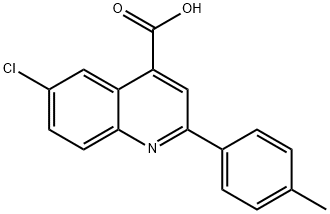 6-CHLORO-2-(4-METHYLPHENYL)QUINOLINE-4-CARBOXYLICACID