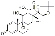 9-Chloro TriaMcinolone Acetonide Structural