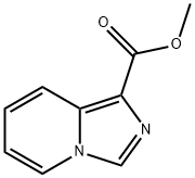 IMidazo[1,5-a]pyridine-1-carboxylic acid, Methyl ester Structural