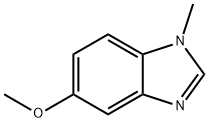 5-METHOXY-1-METHYLBENZIMIDAZOLE Structural