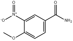 4-METHOXY-3-NITROBENZAMIDE Structural