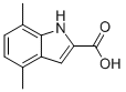 4,7-DIMETHYL-1H-INDOLE-2-CARBOXYLIC ACID Structural