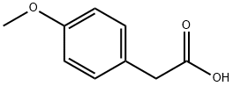 4-Methoxyphenylacetic acid Structural Picture