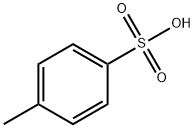 p-Toluenesulfonic acid Structural Picture