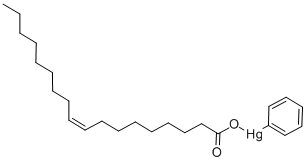 PHENYLMERCURIC OLEATE Structural