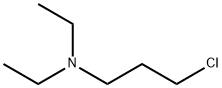 3-DIETHYLAMINOPROPYL CHLORIDE Structural