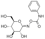 O-(D-GLUCOPYRANOSYLIDENE)AMINO N-PHENYLCARBAMATE Structural