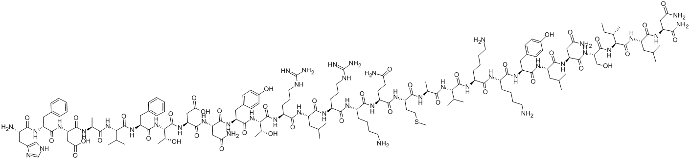 (D-PHE2)-VIP (HUMAN, BOVINE, PORCINE, RAT) Structural