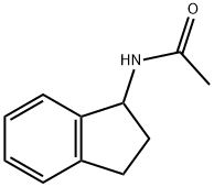 N-INDAN-1-YL-ACETAMIDE Structural