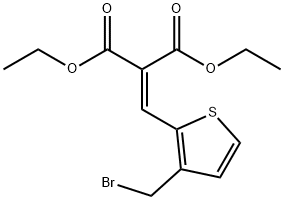 DIETHYL 2-([3-(BROMOMETHYL)-2-THIENYL]METHYLENE)MALONATE