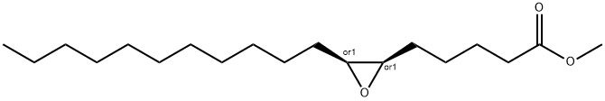 Octadecanoic acid, 6,7-epoxy-, methyl ester, cis- Structural