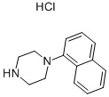 1-(1-NAPHTHYL)PIPERAZINE HYDROCHLORIDE Structural