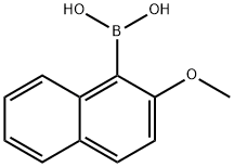 (2-METHOXY-1-NAPHTHYL)BORONIC ACID Structural