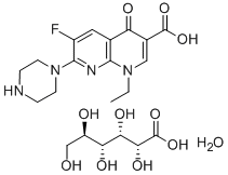 ENOXACIN GLUCONATE Structural