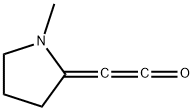 Ethenone, (1-methyl-2-pyrrolidinylidene)- (9CI) Structural