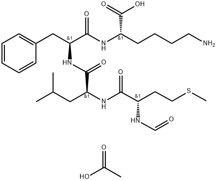 N-FORMYL-MET-LEU-PHE-LYS ACETATE SALT