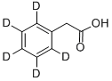 PHENYL-D5-ACETIC ACID Structural