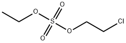 Sulfuric acid, 2-chloroethyl ethyl ester Structural