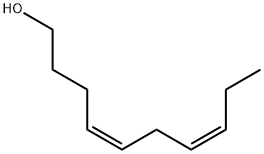 (4Z,7Z)-deca-4,7-dien-1-ol Structural