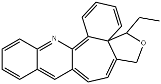 Benzo[6,7]furo[3',4':5,6]cyclohepta[1,2-b]quinoline, 5-ethyl-6,7-dihydro-