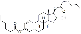 estriol 3,17-dihexanoate Structural