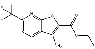 ethyl 3-aMino-6-(trifluoroMethyl)thieno[2,3-
b]pyridine-2-carboxylate