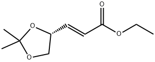 ETHYL (R)-(-)-3-(2,2-DIMETHYL-1,3-DIOXOLAN-4-YL)-TRANS-2-PROPENOATE