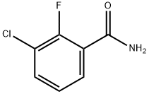 3-CHLORO-2-FLUOROBENZAMIDE Structural