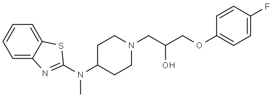 sabeluzole Structural