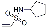 Ethenesulfonamide, N-cyclopentyl- (9CI) Structural