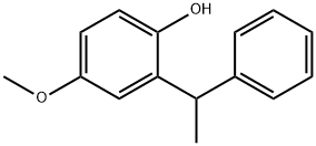 4-METHOXY-2-(1-PHENYL-ETHYL)-PHENOL Structural