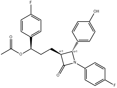3-O-Acetyl Ezetimibe Structural