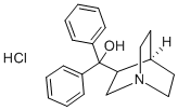 (3-QUINUCLIDINYL)DIPHENYL CARBINOL HYDROCHLORIDE Structural