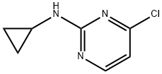 (4-Chloro-pyrimidin-2-yl)-cyclopropyl-amine Structural