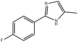 2-(4-FLUORO-PHENYL)-4-METHYL-1H-IMIDAZOLE Structural