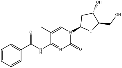 N4-BENZOYL-5-METHYLDEOXYCYTIDINE Structural