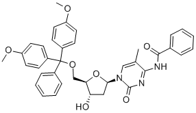 5'-O-(4,4'-DIMETHOXYTRITYL)-N4-BENZOYL-5-METHYL-2'-DEOXYCYTIDINE Structural