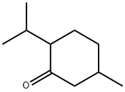 Menthone Structural