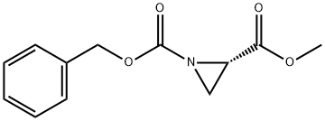 1-BENZYL 2-METHYL (S)-(-)-1,2-AZIRIDINEDICARBOXYLATE Structural