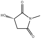 (S)-(-)-2-HYDROXY-N-METHYLSUCCINIMIDE Structural