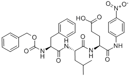 Z-PHE-LEU-GLU-PNA Structural