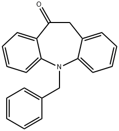 5-Benzyl-10-oxo-10,11-dihydro-5H-dibenz[b,f]azepine Structural